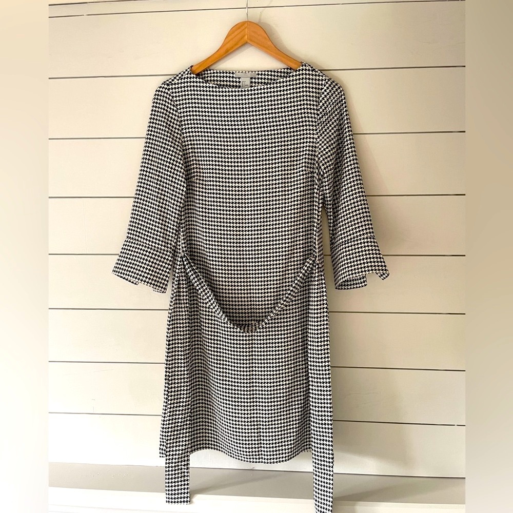 H&M Houndstooth Dress Size 2